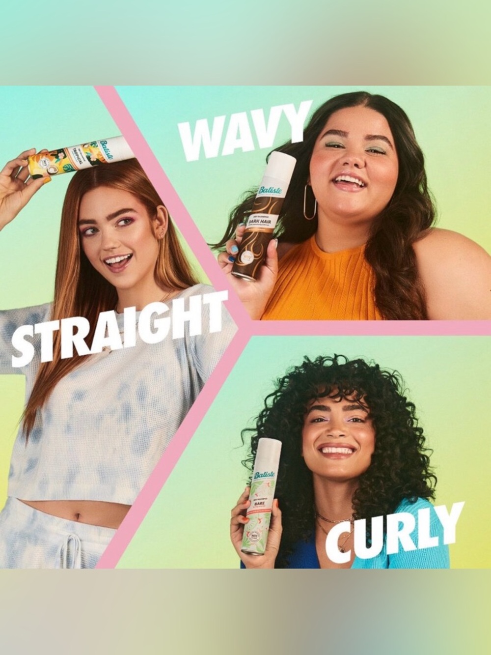NEW Lot of 6x [Batiste] TROPICAL Dry Shampoo - Full size, not travel! - Picture 9 of 10